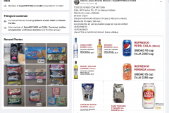 Marcos anuncia venta de productos en Facebook