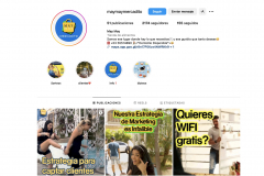 Perfil de Mercadito May May en Instagram