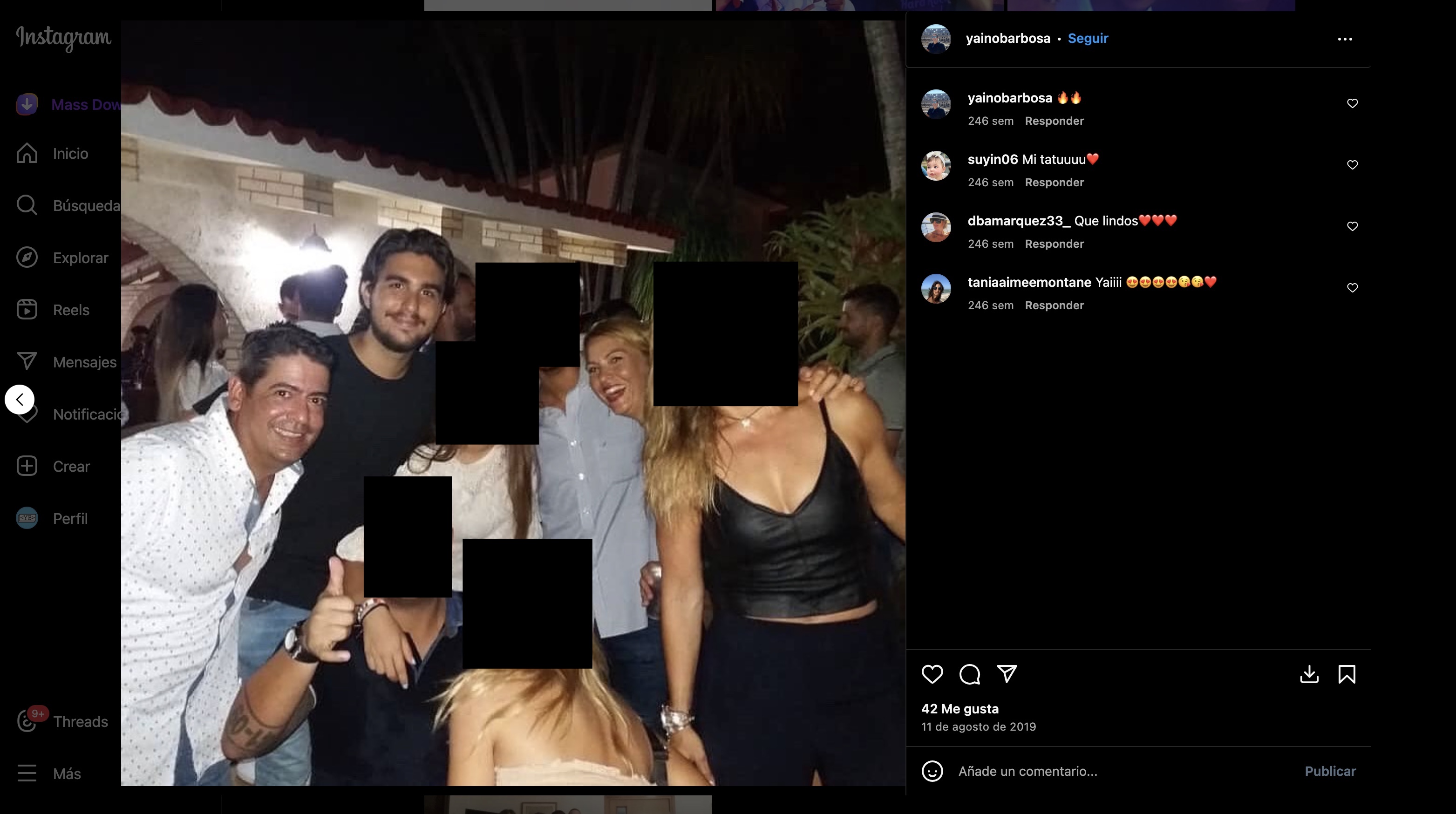 Yaino del Castillo Barbosa, Liset Ulloa Díaz y Antonio (Tony) Castro Ulloa