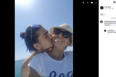 Antonio (Tony) Castro Ulloa y su madre Liset Ulloa Díaz