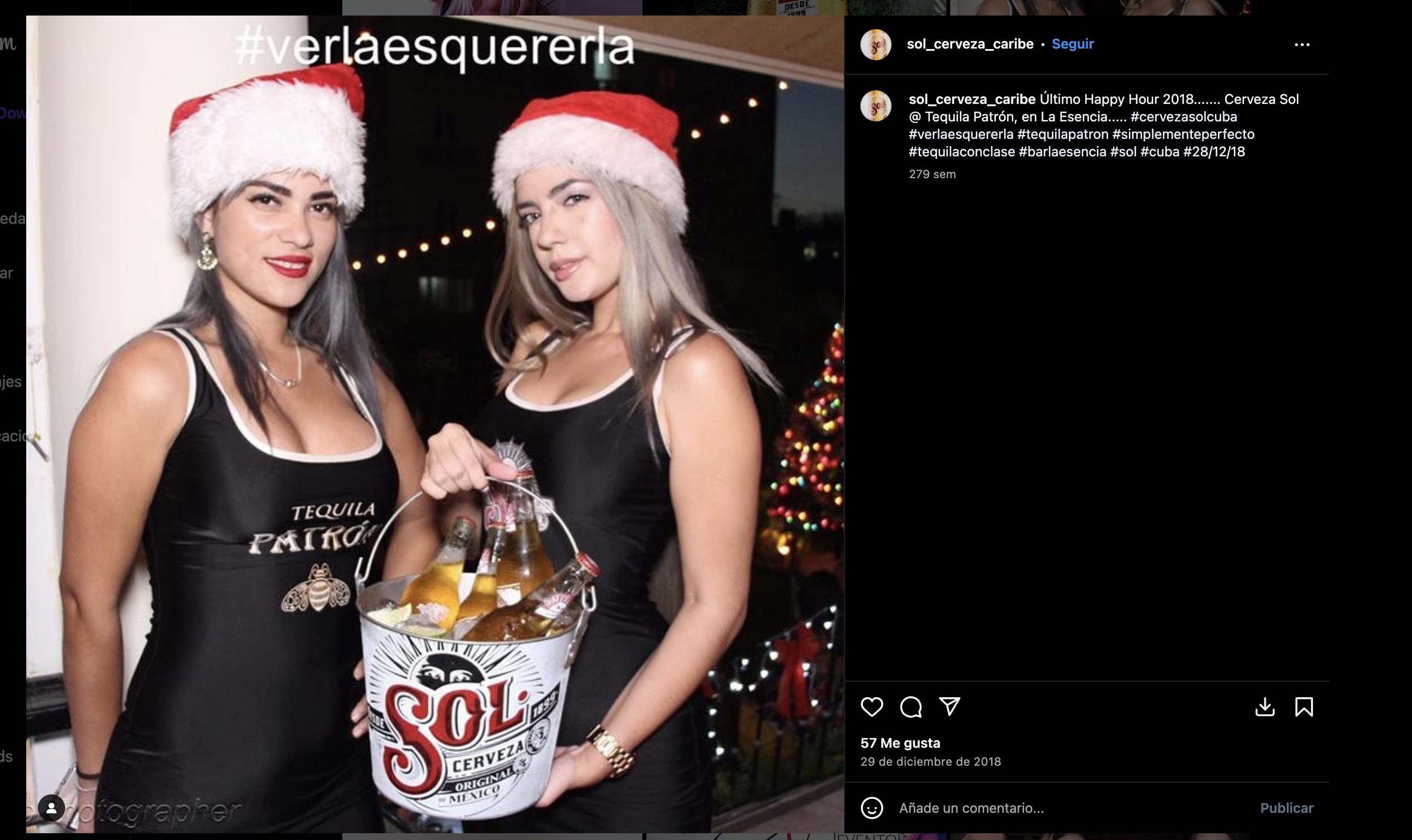 Fin de año en el bar La Esencia