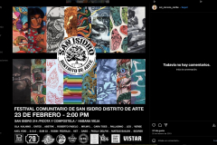 Festival Comunitario San Isidro Distrito de Arte
