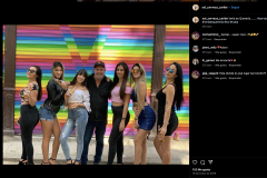 Actor cubano Jorge Perugorría en publicación de la cerveza Sol