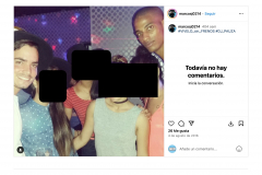 Sandro Castro (nieto de Fidel Castro) y Marco Amorós Moreno